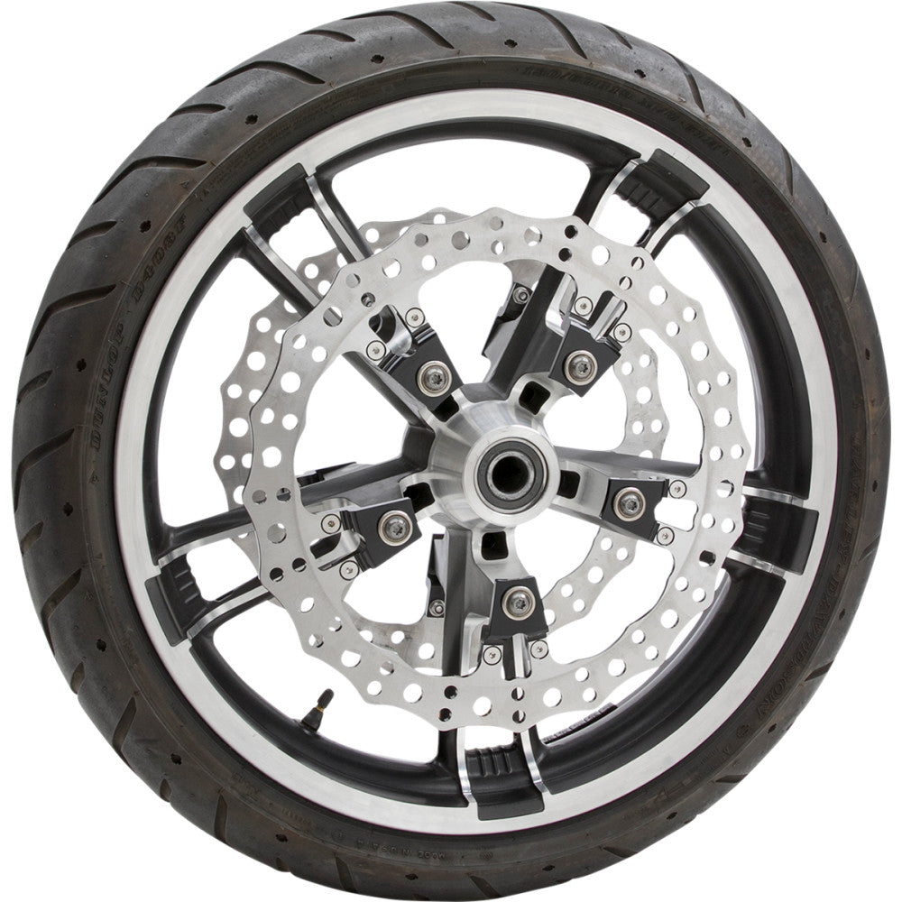 14-20 for Harley FLHTKSE ARLEN NESS Jagged Left Brake Rotor Touring 14