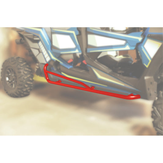 2014-2018 for Polaris RZR 4 XP 1000 4x4 MOOSE RACING Nerf Bars Red RZR 4-Seater