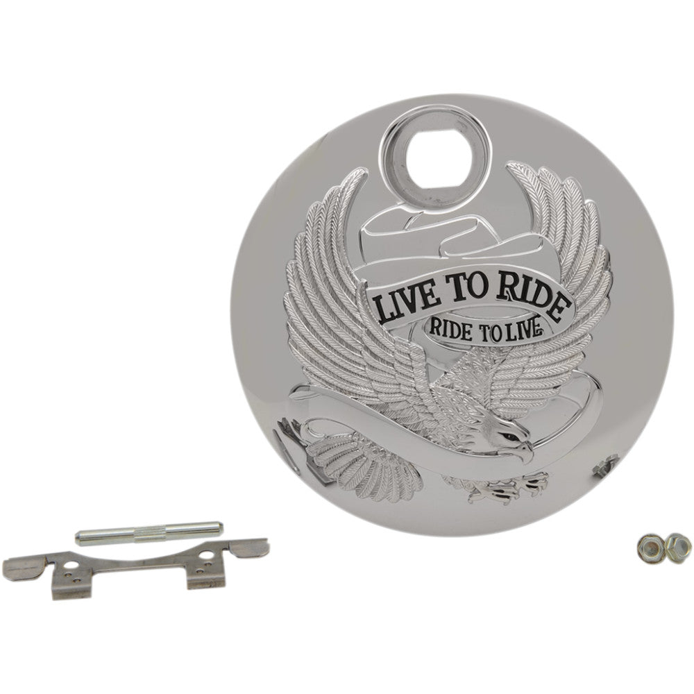 2014-2020 for Harley Street Glide Spec FLHXS Live to Ride Console Door Chrome