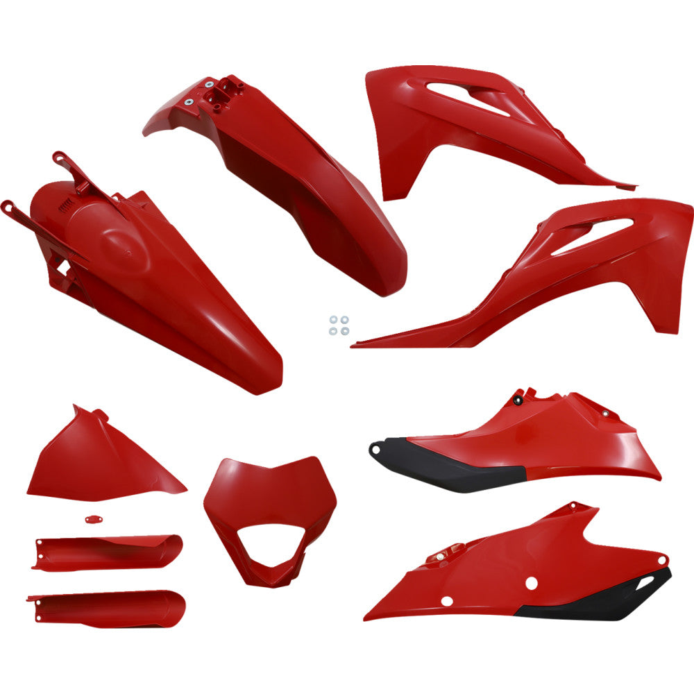 21-'22 for Gas Gas EC 250F ACERBIS Full Plastic Kit Gas Red