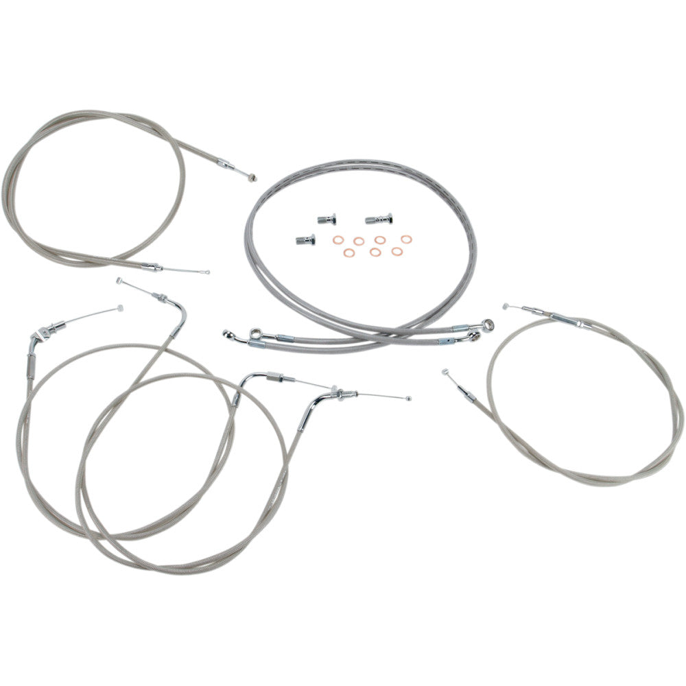 99-09 for Yamaha XVS 1100 A V-Star BARON Cable Line Kit 12