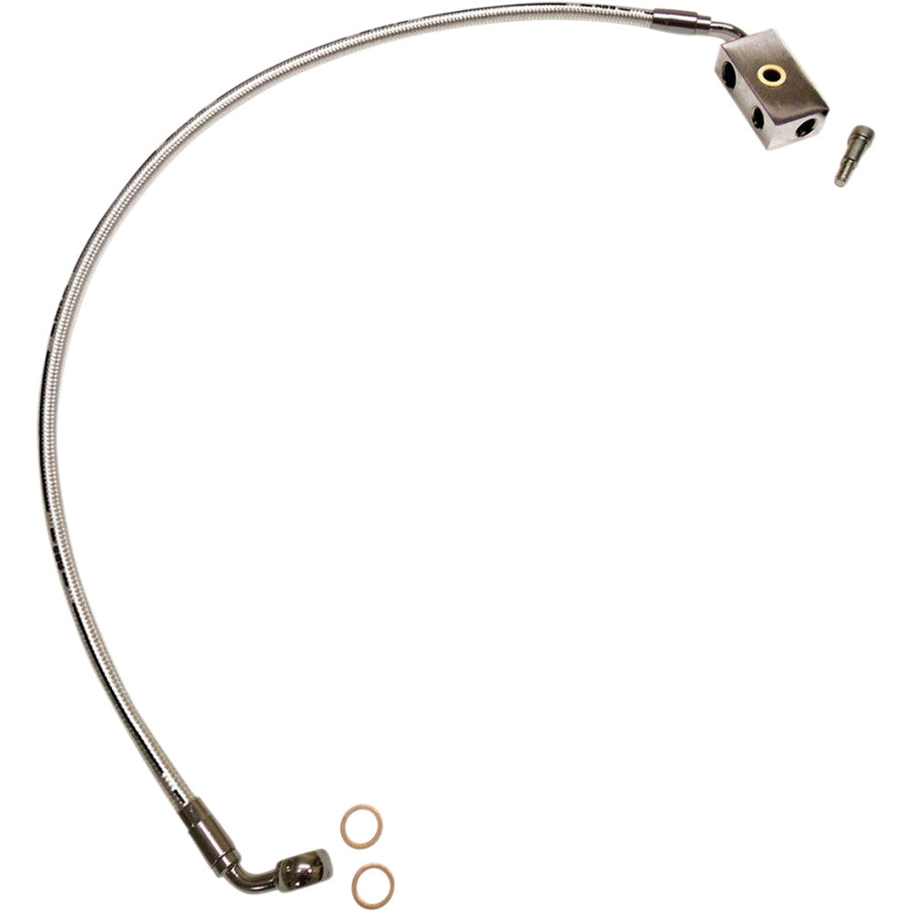 2018-2021 for Harley Softail Slim FLSL Brake Line Sterling Chromite II Softail