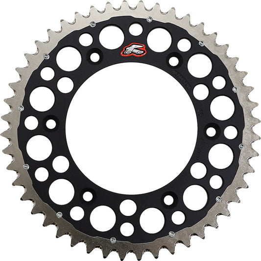 1983-2007 for Honda CR125R RENTHAL Twinring Rear Sprocket 48-Tooth Black