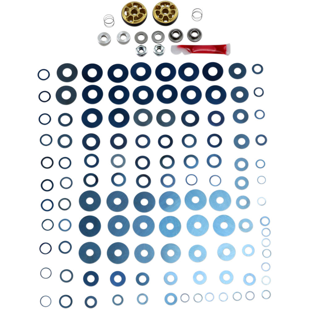 2013-2019 for Yamaha YZ 125 RACE TECH Rebound Gold Valve Fork Kit 24X6 FRGV 2401