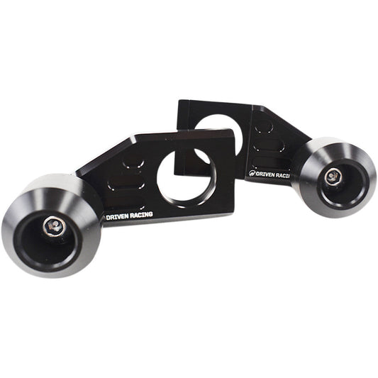 17-18 for Yamaha FZ-09 DRIVEN RACING Axle Block Sliders FZ-9 Black DRAX-121-BK