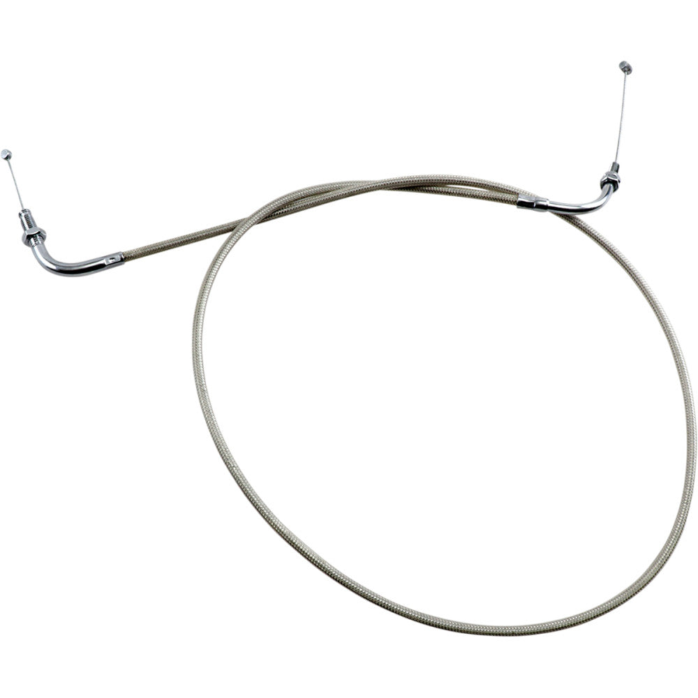00-09 for Yamaha XVS 1100 A V-Star Classic Throttle Cable Push Stainless Steel