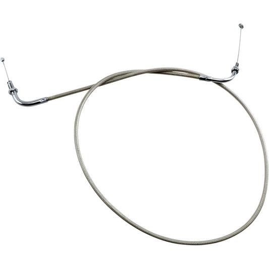 00-09 for Yamaha XVS 1100 A V-Star Classic Throttle Cable Push Stainless Steel