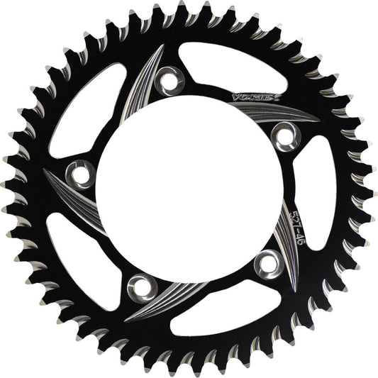 2001-2008 for Suzuki GSX-R 1000 VORTEX CAT5 Sprocket Black 46-Tooth 527ZK-46