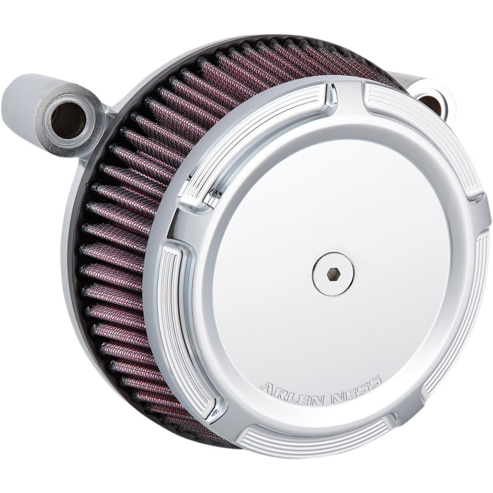 95-98 for Harley FLHT Beveled Synthetic Stage-1 Air Cleaner Chrome Evolution 50-