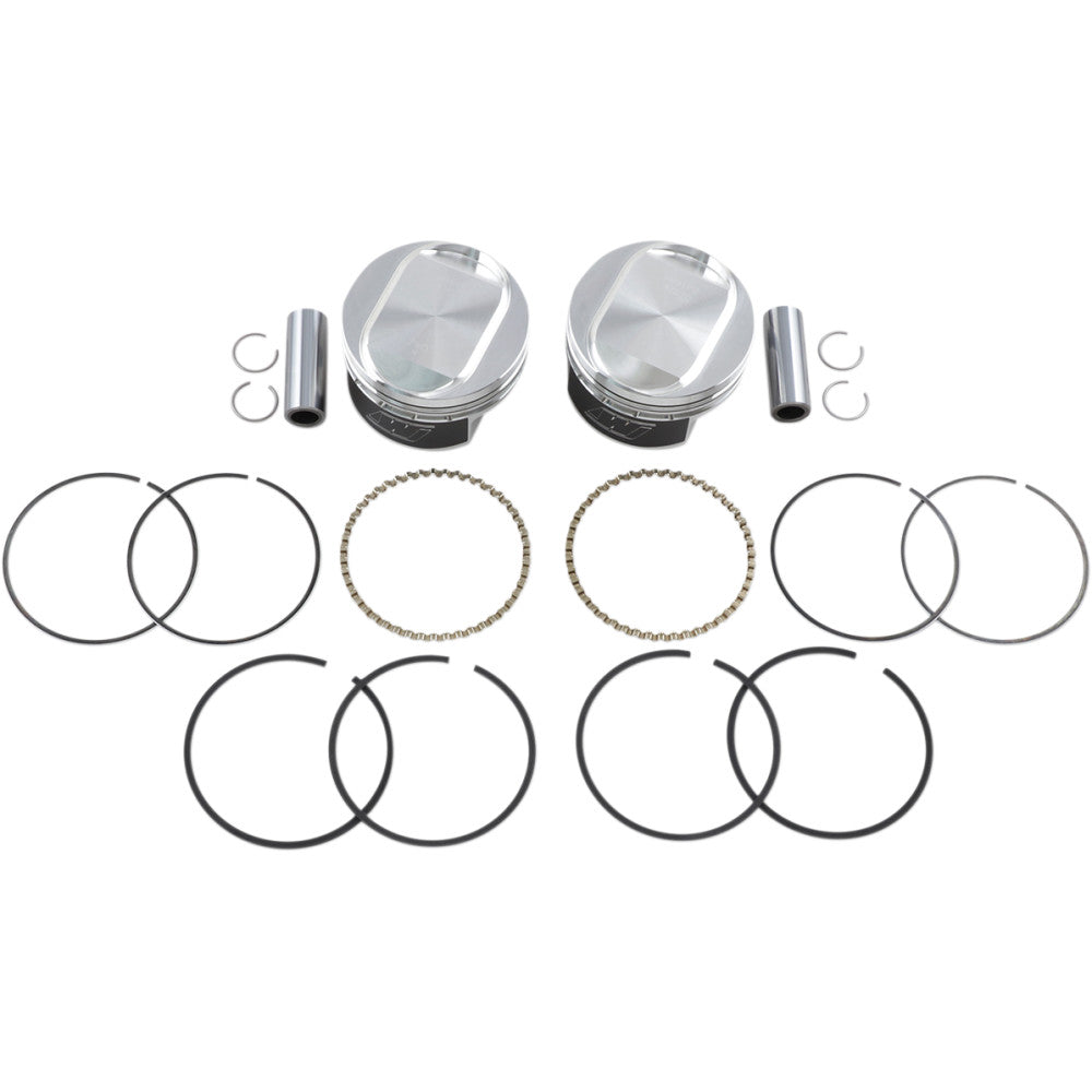 04-'18 for Harley XL1200C V-Twin Piston Kit 1200 Sportster 10.5:1 Comp K1748