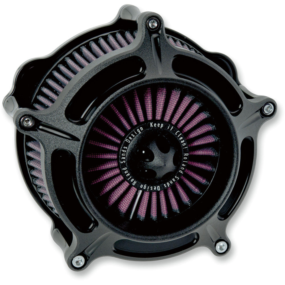 2009-2021 for Harley Iron 883 XLN RSD Turbine Air Cleaner Black Ops XL 0206-2039