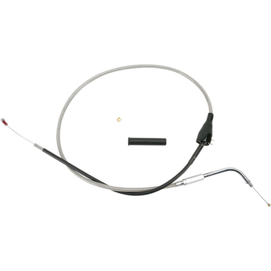 03 for Harley Road King FLHRSE-I2 DRAG SPECIALTIES Idle Cable Cruise 44" Braided