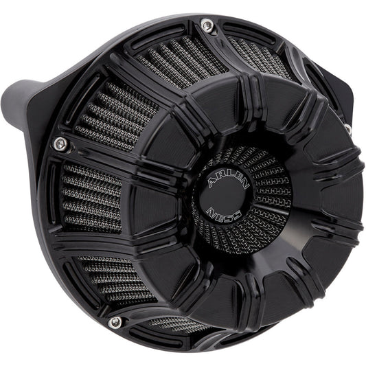 2008-2017 for Harley Fat Bob FXDF ARLEN NESS Inverted Sucker Air Cleaner Black