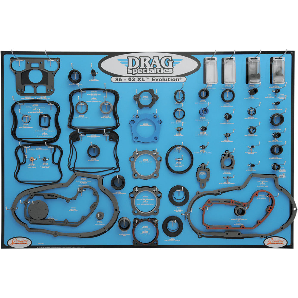 1991-2003 for Harley Sportster 1200 XLH DRAG SPECIALTIES Gasket Board XL/EVO