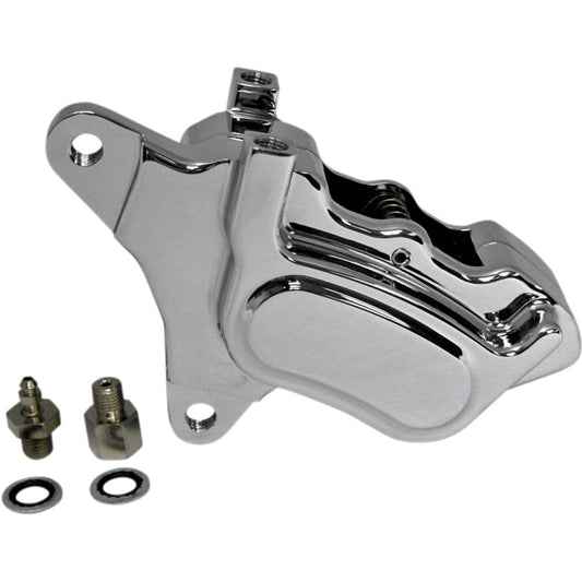 1993-1996 for Harley Wide Glide FXDWG Front Caliper SD84-99 Smooth Chrome