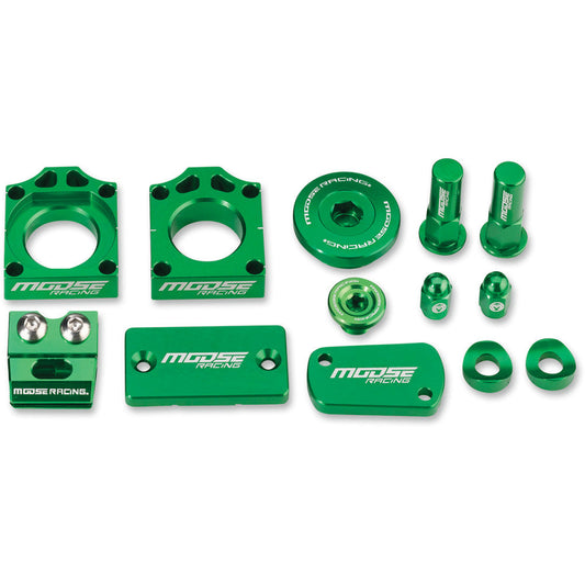 2011-2020 for Kawasaki KX 250 F MOOSE RACING Bling Packs Green M57-2001GN