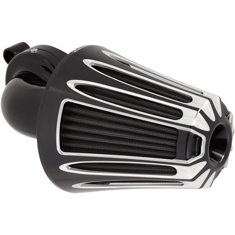 18-21 for Harley Softail Slim FLSL ARLEN NESS Deep-Cut Monster Air Cleaner Black
