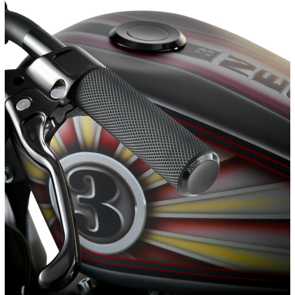 2018-2021 for Harley Softail Slim FLSL ARLEN NESS Grips Knurled TBW Black 07-327