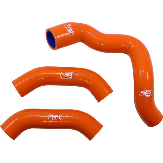 2020-2021 for KTM 500 XCF-W MOOSE RACING Radiator Hose Kit Orange KTM-118 OR