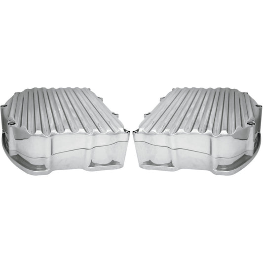 2012-2017 for Harley Softail Slim FLS COVINGTONS Rocker Box Cover Chrome Twin Ca