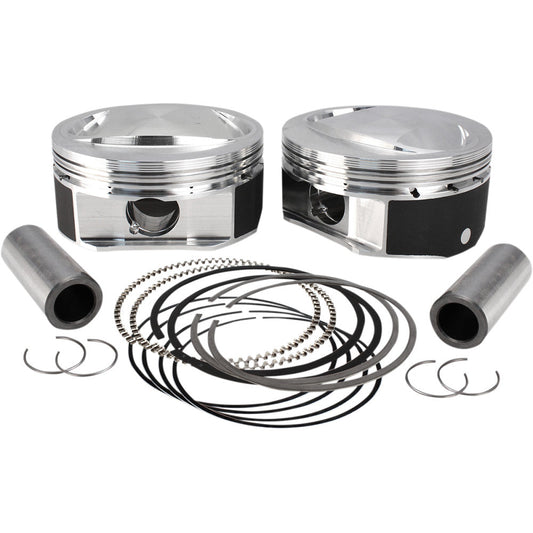 2016-2017 for Harley Fat Boy S FLSTFBS S&S CYCLE High Compression Piston Kit