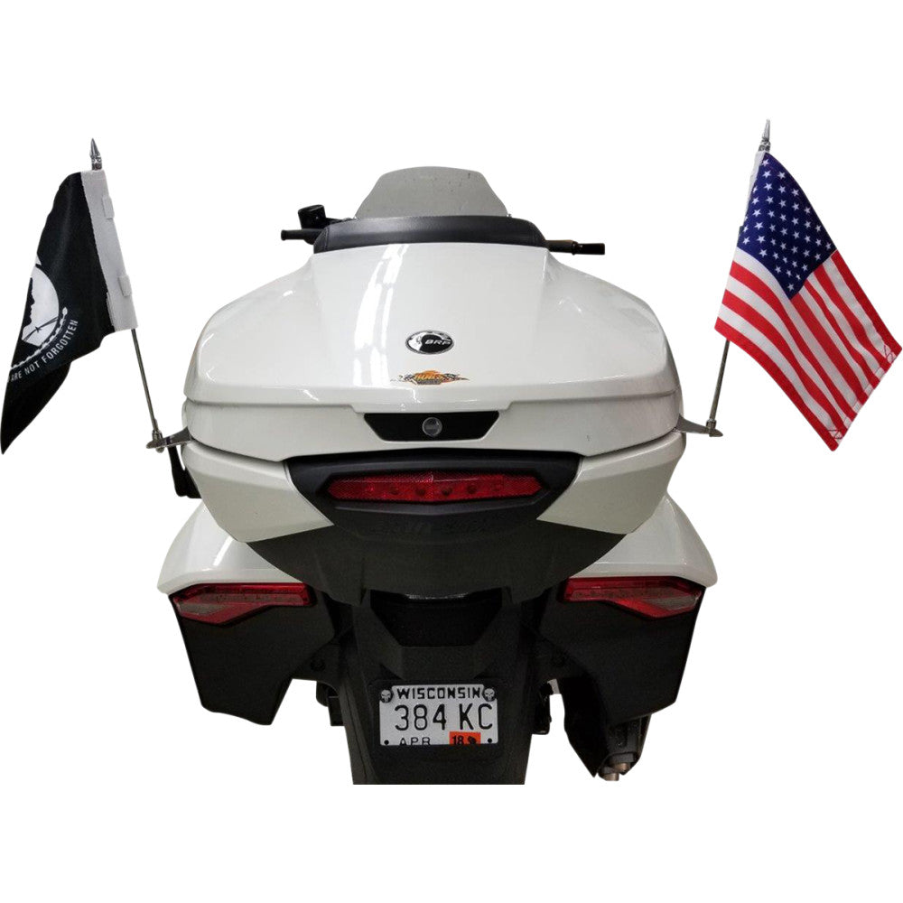 2016-2017 for Can-Am Spyder F3 Limited RIVCO PRODUCTS Flag Holder Spyder FH450