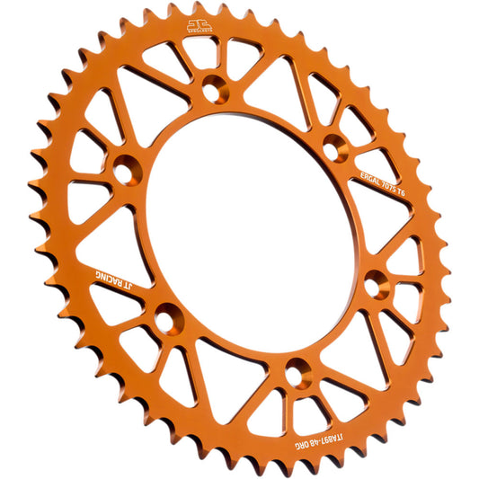 99-'21 for KTM 125 SX JT Rear Racelite Sprocket Alum 48T-520 Org Hus/Husq/Ktm