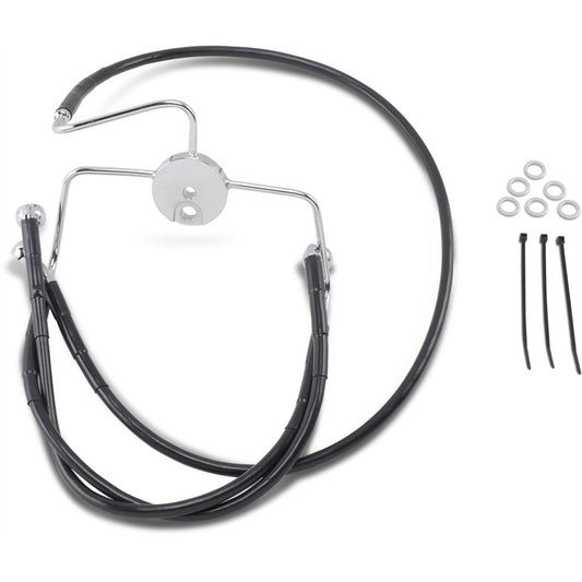 99-07 for Harley FLHR, 99-06 FLTR/I DS Ext Front Brake Line Kit +8 Lower/Upper