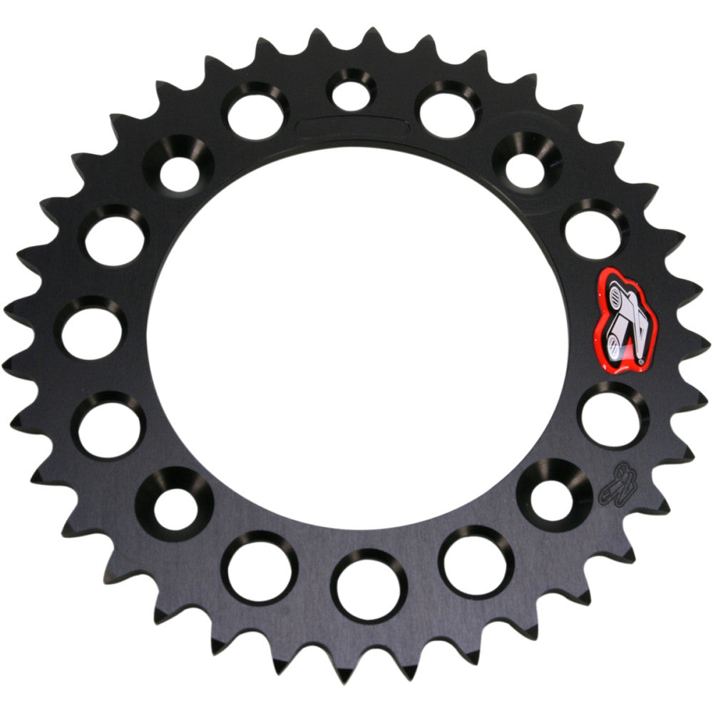 2009-2015 for Aprilia SX 50 RENTHAL Sprocket Black 36-Tooth 49141536PBK