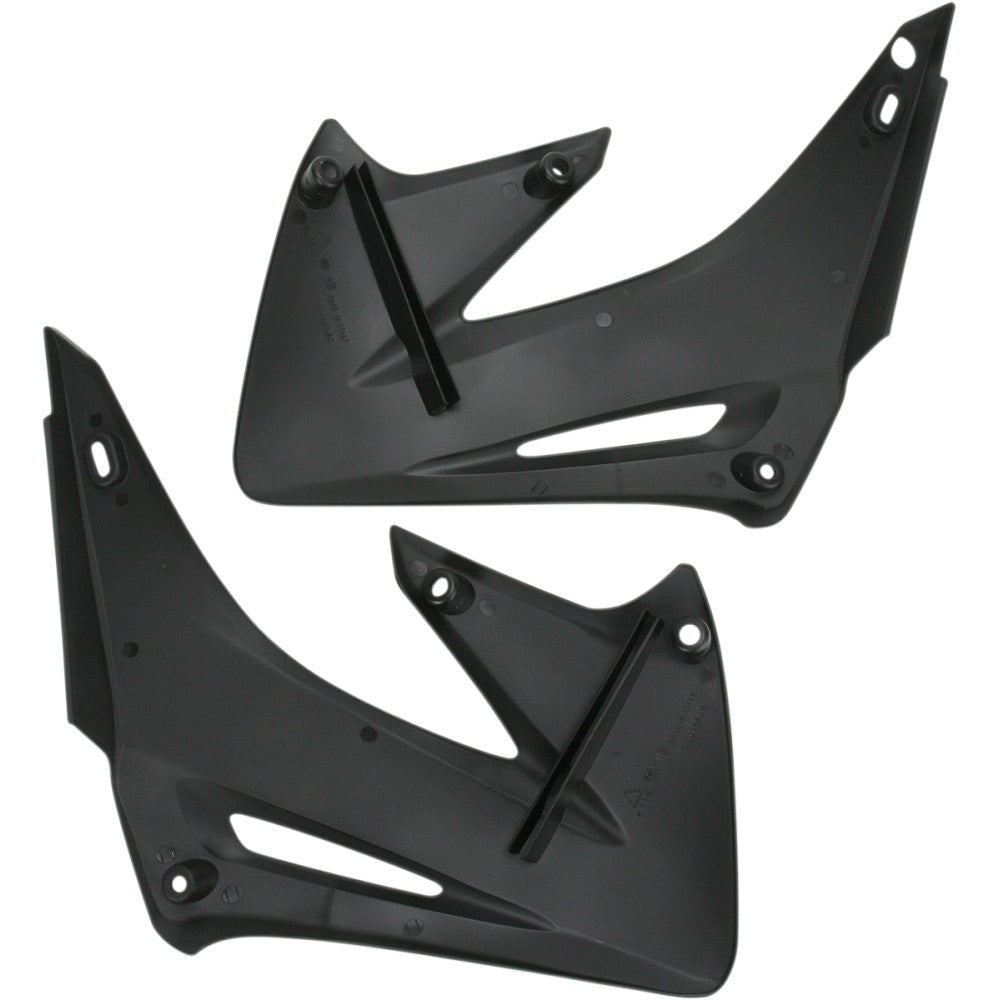02-'07 for Honda CR125R ACERBIS Radiator Shrouds Black