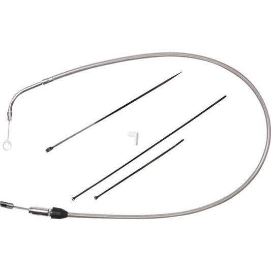 21-22 for Harley FLHT/FLHX/S/ST DRAG SPEC Quick Connect Upper Clutch Cable 41"