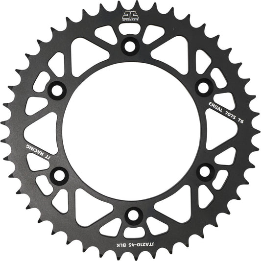 05-21 for Honda CRF450X JT SPROCKETS Rear Sprocket Black 45 Tooth JTA210.45BLK