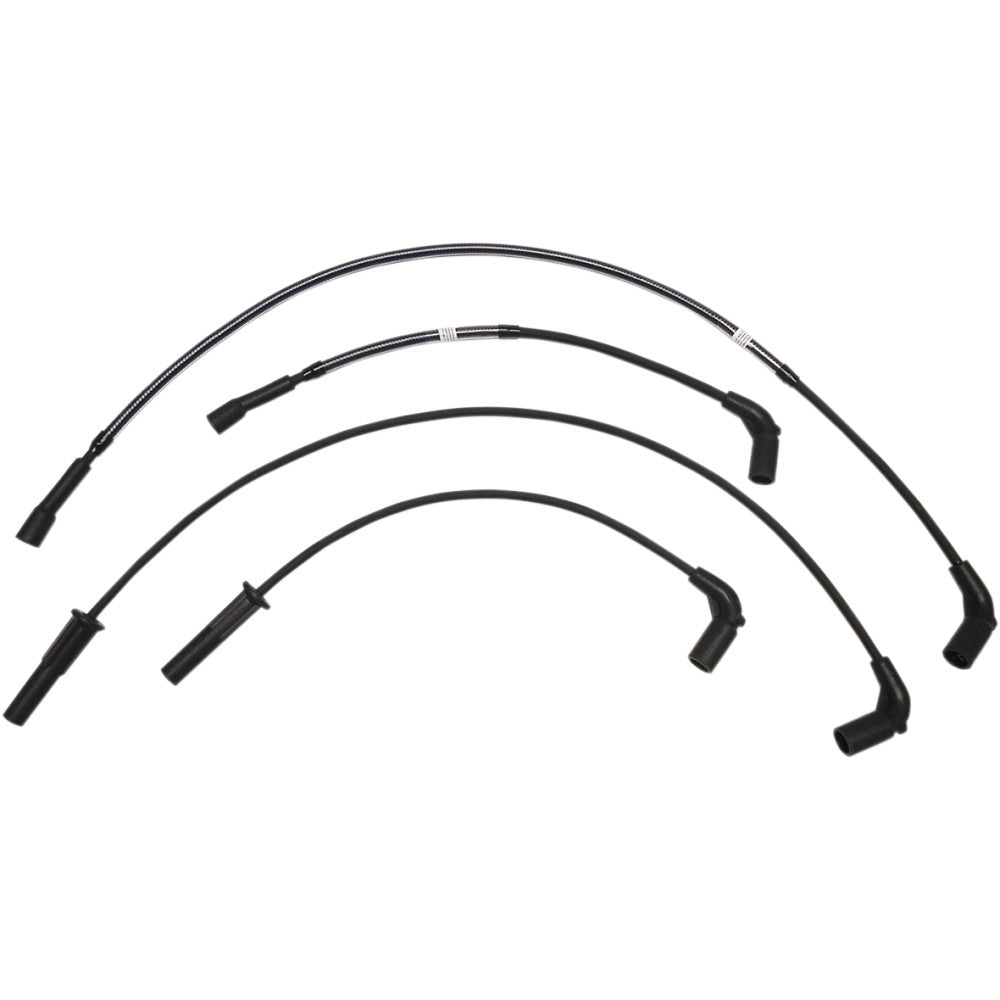 2014-2020 for Harley Street Glide Special FLHX Spark Plug Wire Set Black FL 17+