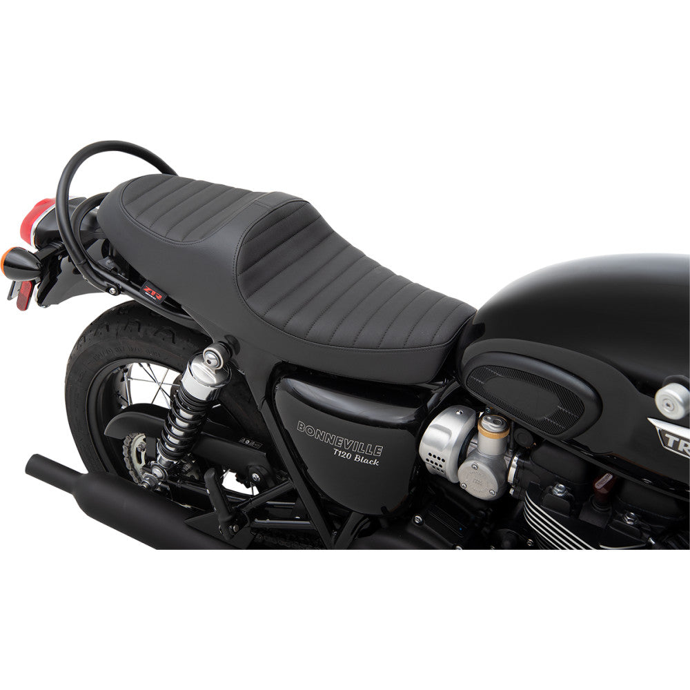 2016-2019 for Triumph Bonneville T120 Z1R Predator III Seat Black Vinyl Classic