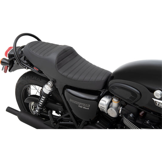 2016-2019 for Triumph Bonneville T120 Z1R Predator III Seat Black Vinyl Classic