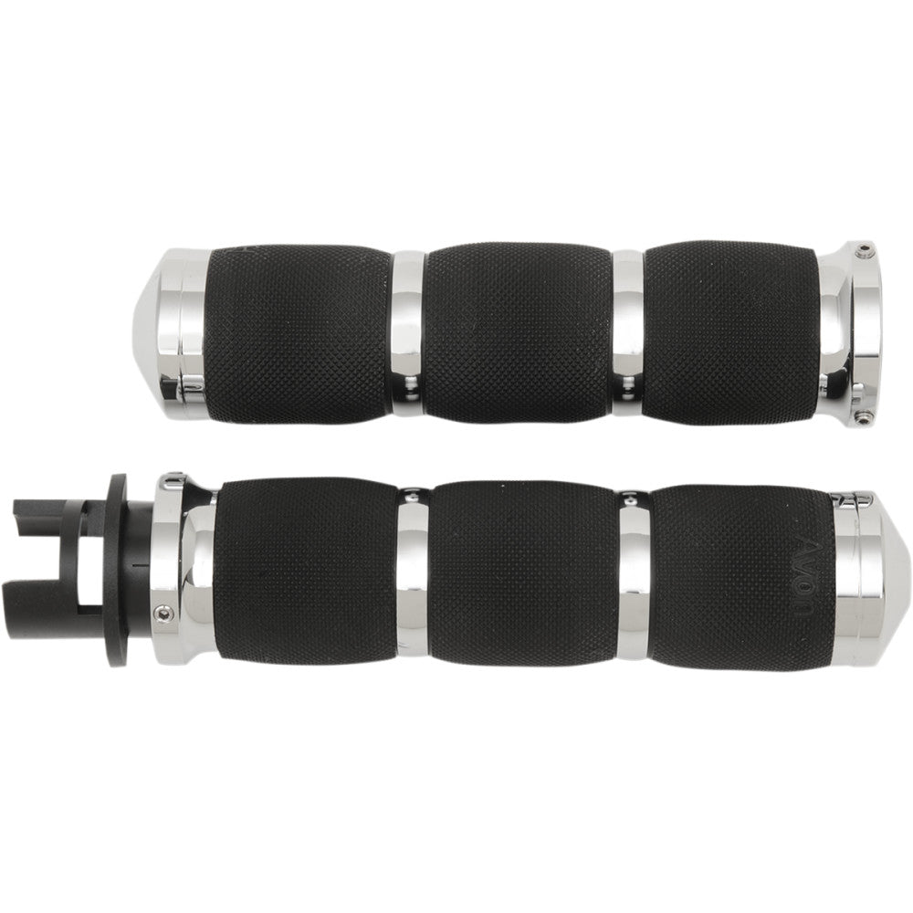 2014-2017 for Indian Chief Classic AVON GRIPS Grips Air Cushion Chrome