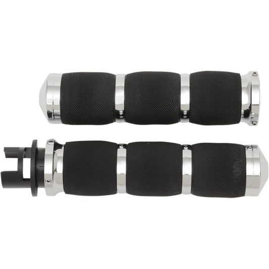 2014-2017 for Indian Chief Classic AVON GRIPS Grips Air Cushion Chrome