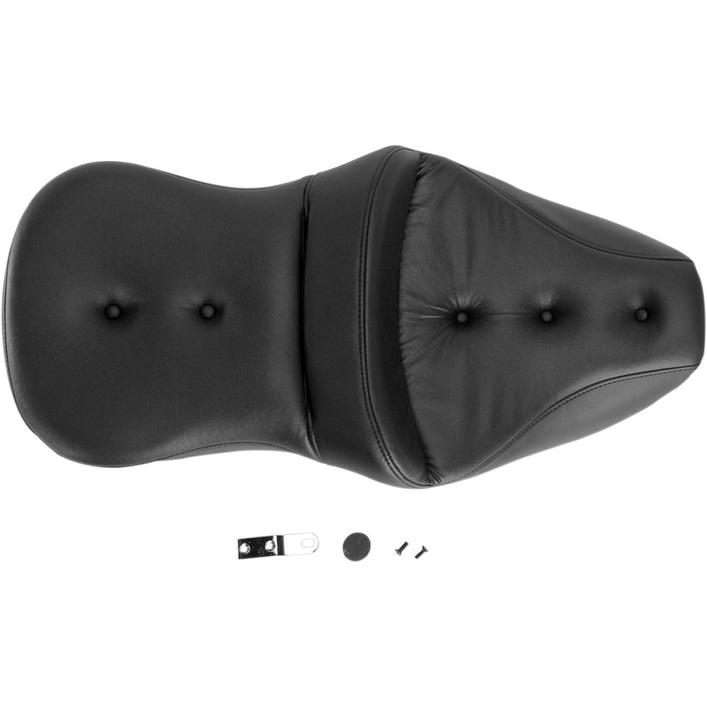 99-07 for Harley FLH/FLT Models SADDLEMEN Pillow-Top Roadsofa Seat Black