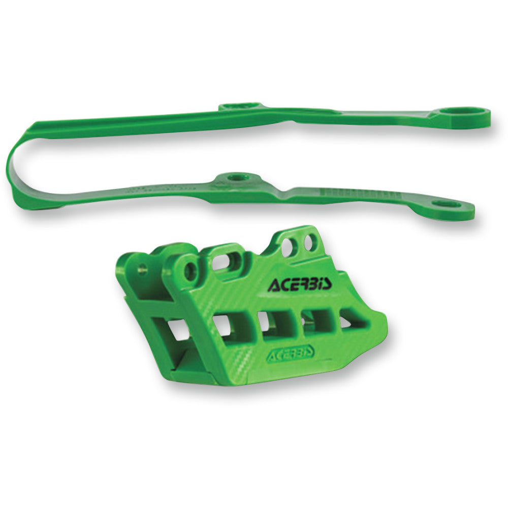 09-'16 for Kawasaki KX450F ACERBIS Guide/Slider Kit 2.0 Green