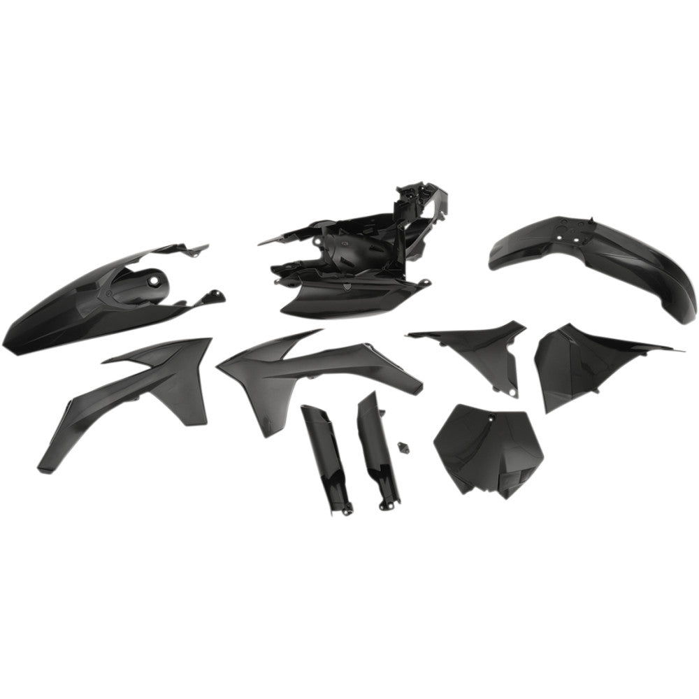 2011-2012 for KTM 250 XC-F ACERBIS Full Replacement Body Kit Black 2205280001