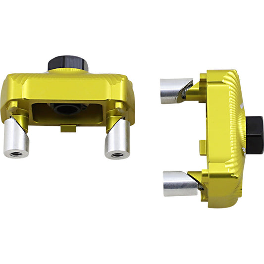 2015-2021 for Yamaha YZF-R3 DRIVEN RACING Captive Axle Block Sliders Gold