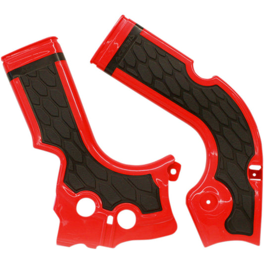 2014-2017 for Honda CRF250R ACERBIS X-Grip Frame Guards Red/Black CRF 2374241018