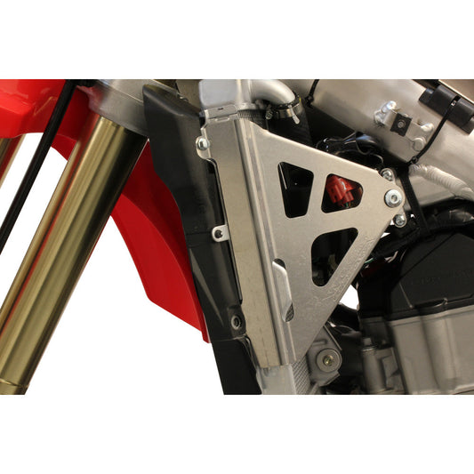 2017-2018 for Honda CRF450RX WORKS CONNECTION Radiator Brace Silver 18-708