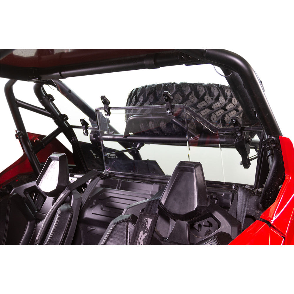 2020 for Polaris RZR Pro XP SEIZMIK Poly Rear Windshield Hard Coated 26105