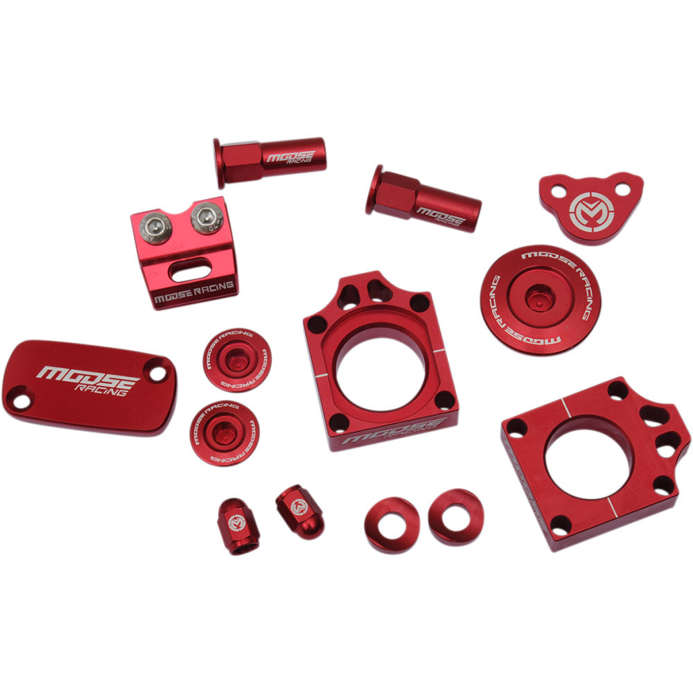 2004-2018 for Honda CRF250X MOOSE RACING Bling Packs Red M57-1001R