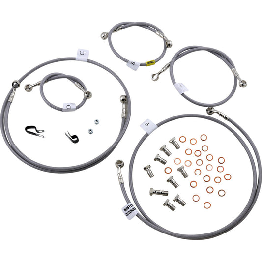 2016-2017 for Yamaha XSR 900 GALFER Brake Line Stainless Steel FK003D809-5