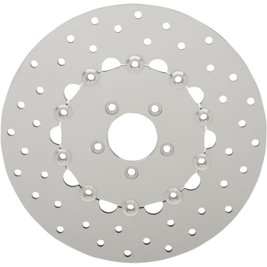2008-2010 for Harley Fat Bob FXDF Drilled Brake Rotor Front 11.8" Dyna