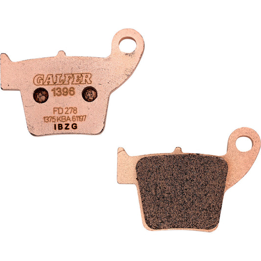2004-2021 for Honda CRF250R GALFER Brake Pads FD278G1396