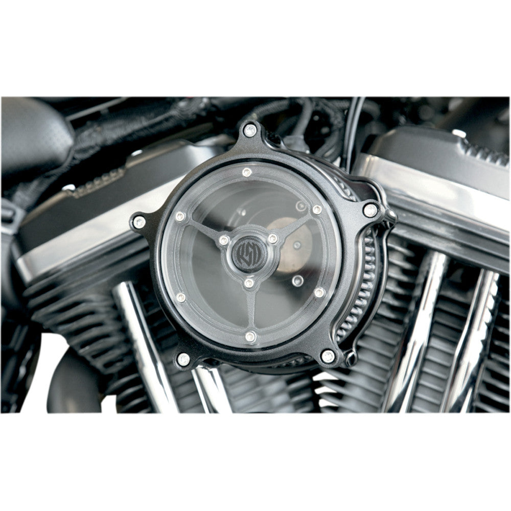 08-17 for Harley Fat Bob FXDF RSD Clarity Air Cleaner Black Ops CV 0206-2059-SMB