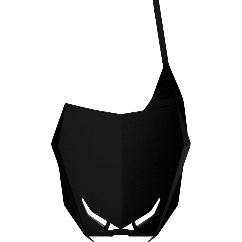 01-'08 for Suzuki RM250 POLISPORT Restyle Front Number Plate Black